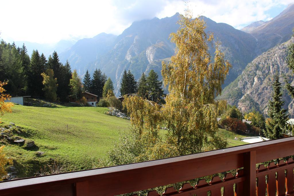 Chalet Charming Grächen Exterior foto