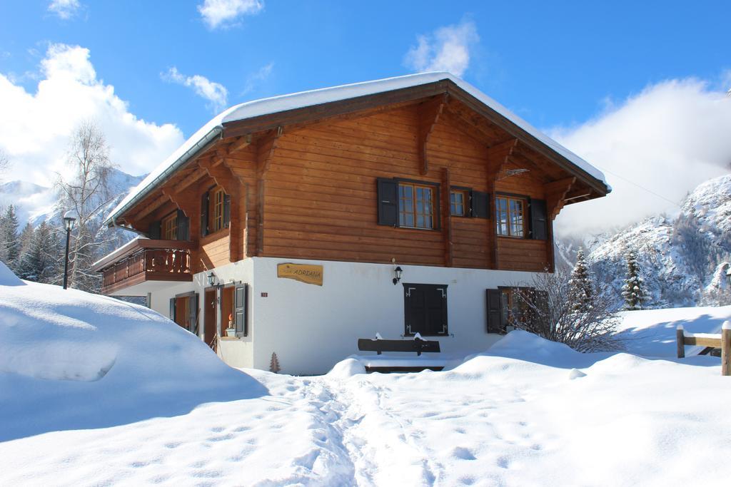 Chalet Charming Grächen Exterior foto