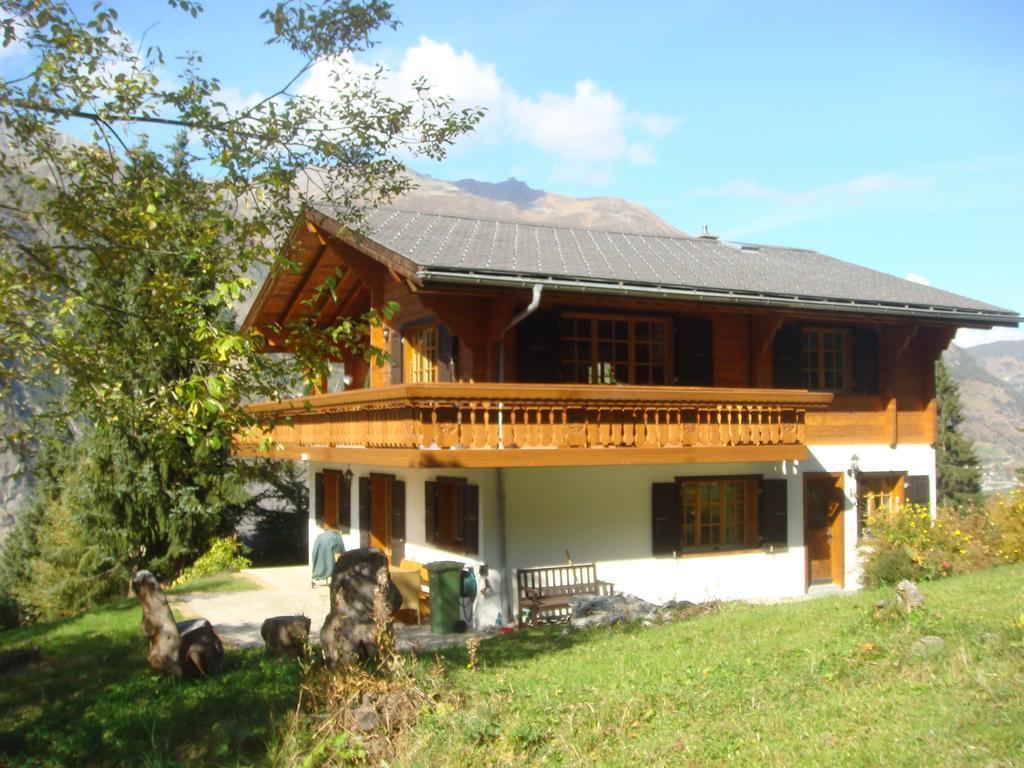 Chalet Charming Grächen Exterior foto