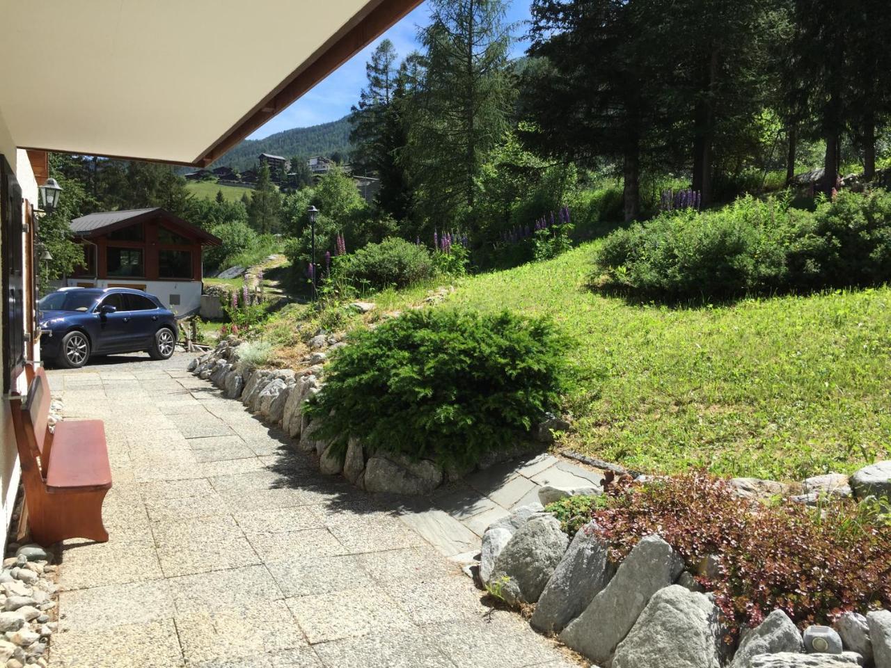 Chalet Charming Grächen Exterior foto