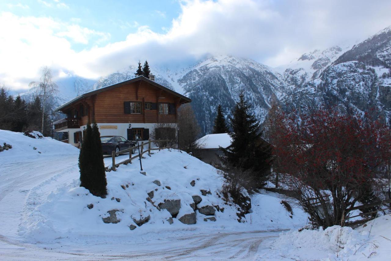 Chalet Charming Grächen Exterior foto